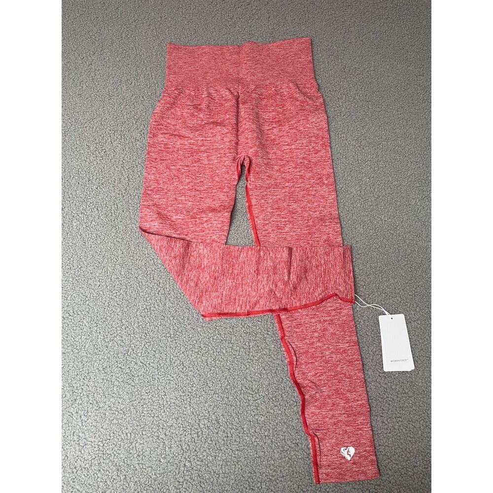 Women’s Best Move Seamless Leggings‎ Red Marl size XL NWT